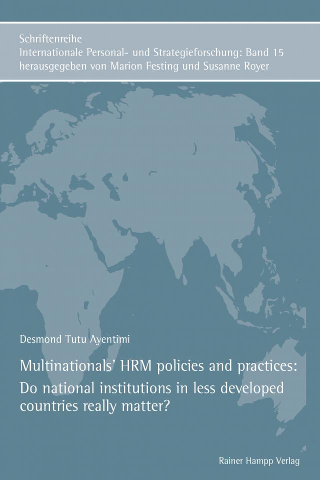 Multinationals’ HRM policies and practices