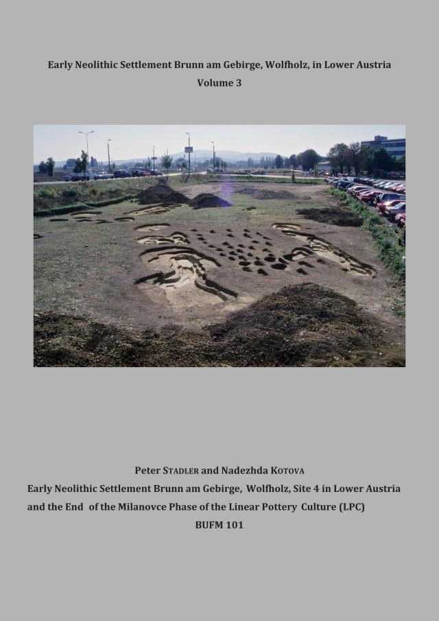 Early Neolithic Settlement Brunn am Gebirge, Wolfholz, in Lower Austria Volume 3 (BUFM 101)