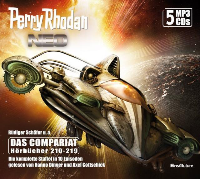 Perry Rhodan Neo - Das Compariat. Episoden.210-219, 5 Audio-CD, MP3