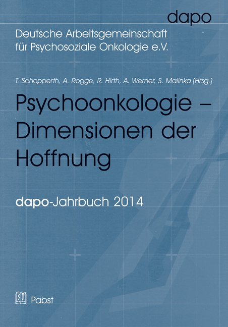 Psychoonkologie – Dimensionen der Hoffnung