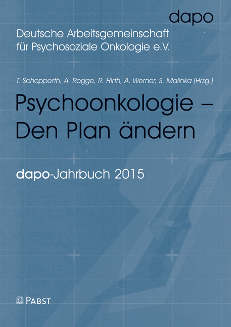 Psychoonkologie - Den Plan ändern