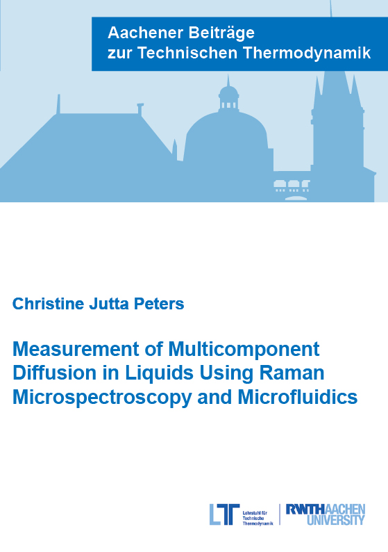 Measurement of Multicomponent Diffusion in Liquids Using Raman Microspectroscopy and Microfluidics