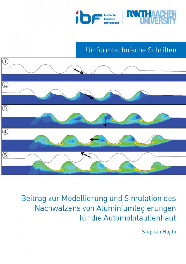 Beitrag zur Modellierung und Simulation des Nachwalzens von Aluminiumlegierungen für die Automobilaußenhaut