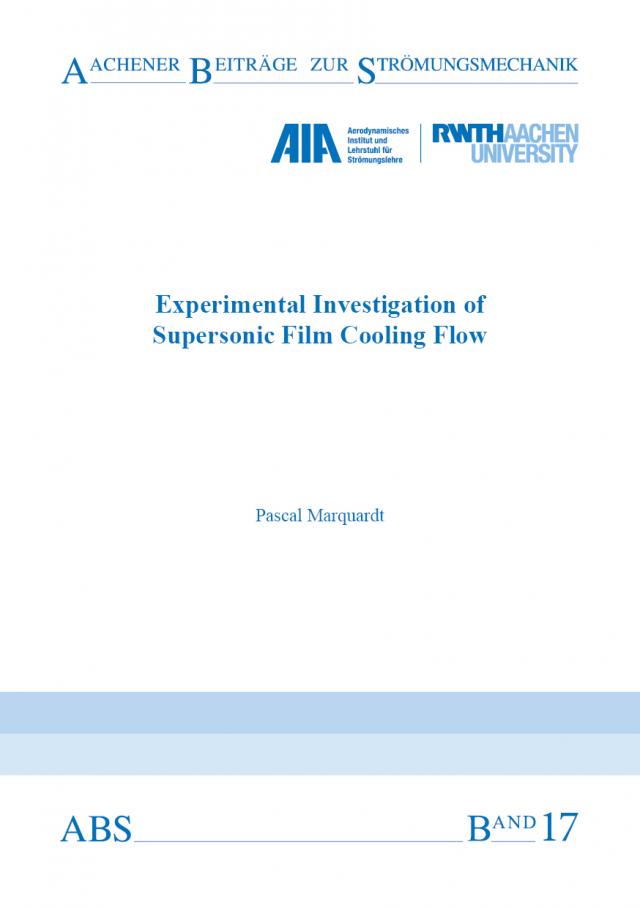 Experimental Investigation of Supersonic Film Cooling Flow