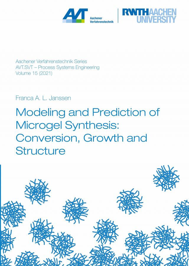 Modeling and Prediction of Microgel Synthesis: Conversion, Growth and Structure