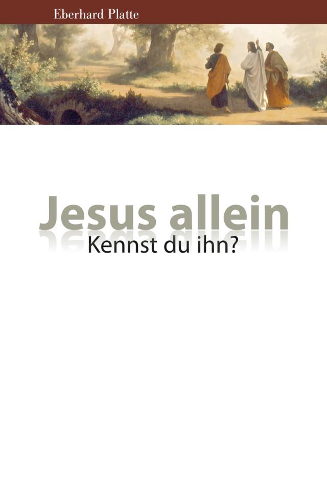 Jesus allein