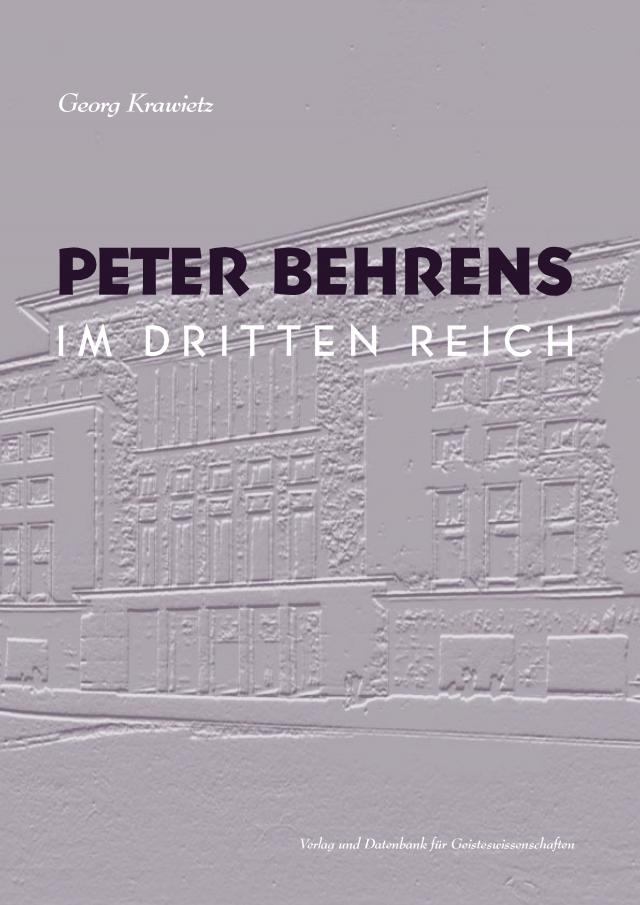Peter Behrens im Dritten Reich