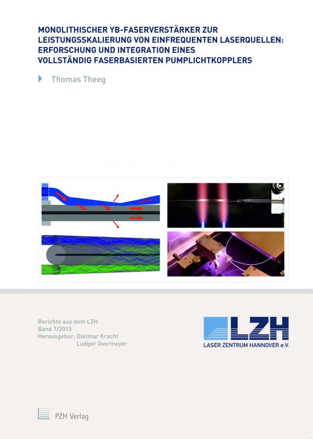 Monolithischer Yb-Faserverstärker zur Leistungsskalierung von einfrequenten Laserquellen: Erforschung und Integration eines vollständig faserbasierten Pumplichtkopplers