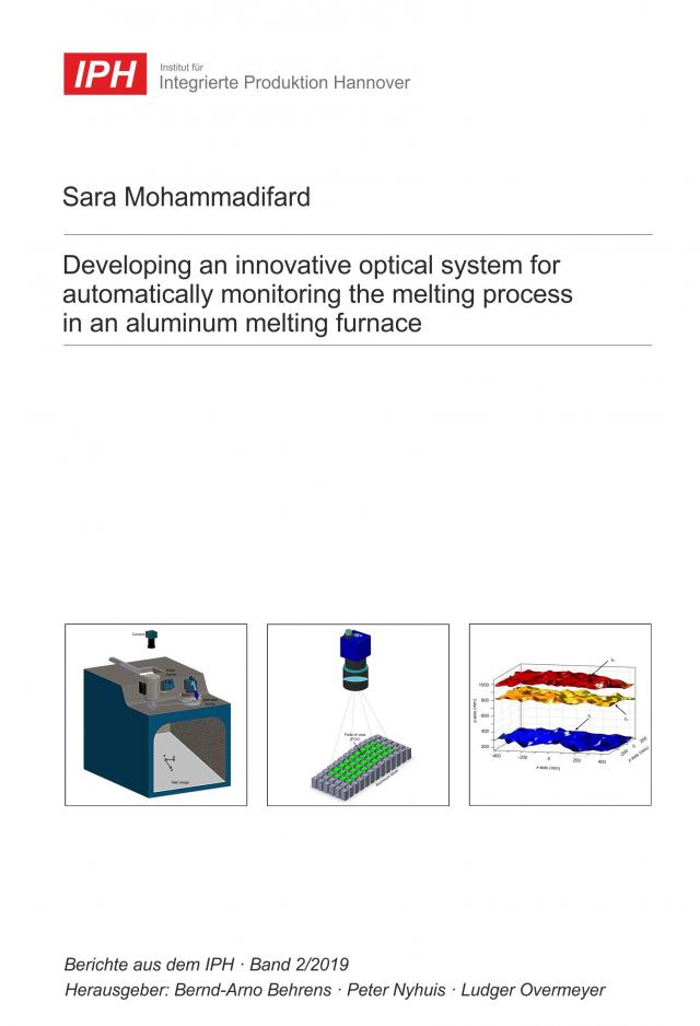 Developing an innovative optical system for automatically monitoring the melting process in an aluminum melting furnace