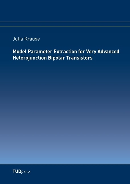 Model Parameter Extraction for Very Advanced Heterojunction Bipolar Transistors