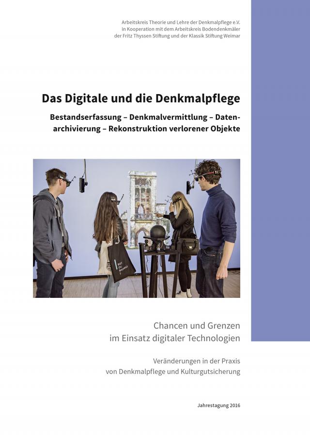 Das Digitale und die Denkmalpflege, Bd. 26