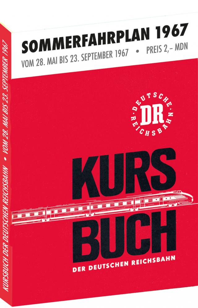 Kursbuch der Deutschen Reichsbahn - Sommerfahrplan 1967