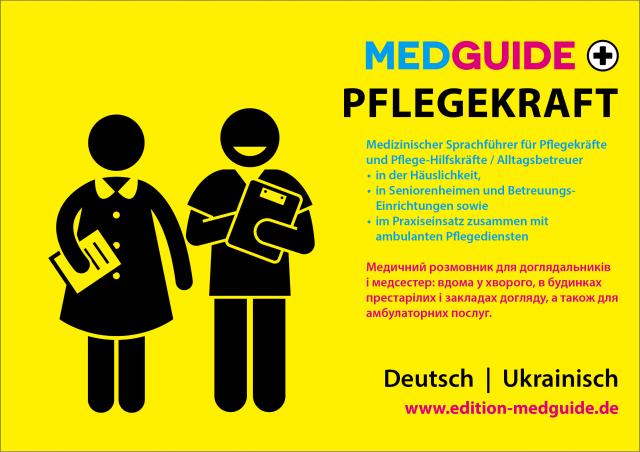 MedGuide Pflegekraft auf Deutsch und Ukrainisch
