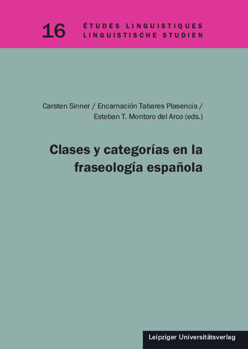 Clases y categorías en la fraseología española