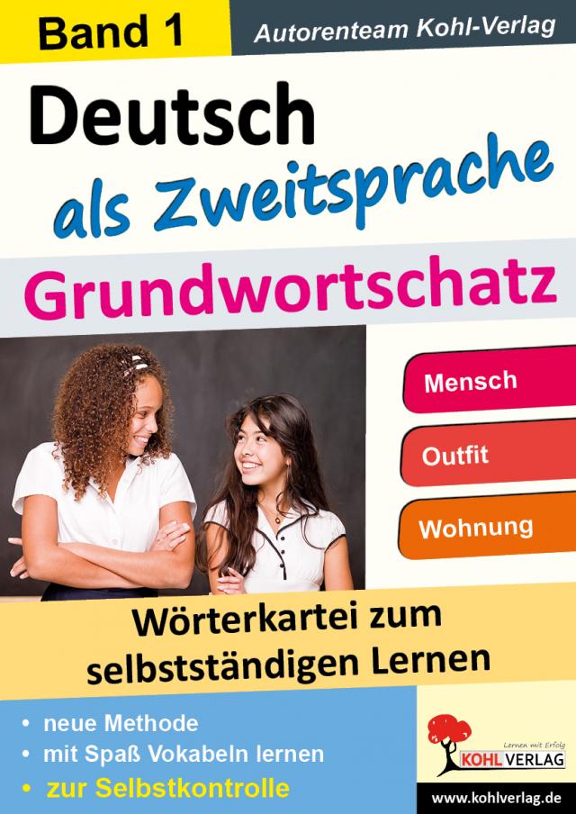 Deutsch als Zweitsprache - Grundwortschatz. Bd.1