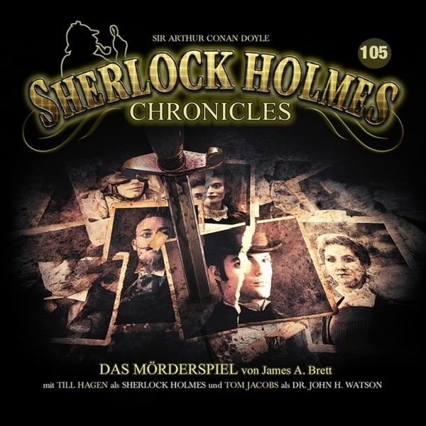 Sherlock Holnes Chronicles - Das Mörderspiel. Folge.105, 1 Audio-CD