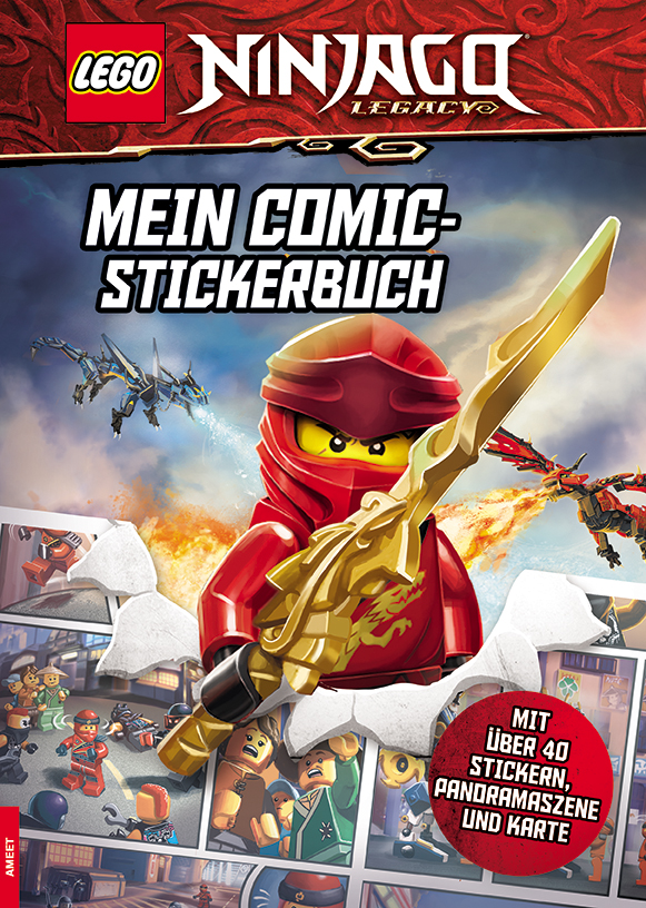 LEGO® NINJAGO® – Mein Comic-Stickerbuch
