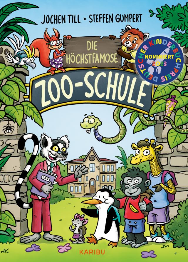 Die höchstfamose Zoo-Schule – Tierisch-lustige Vorlesegeschichte für die erste Klasse