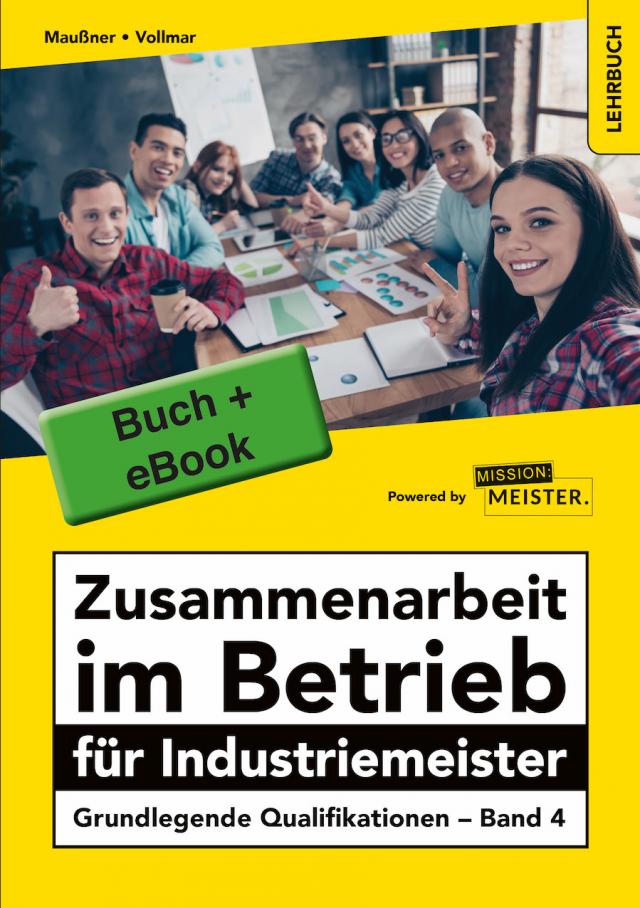 Bundle Buch & eBook Zusammenarbeit im Betrieb für Industriemeister