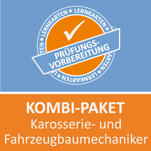 Kombi-Paket Karosserie- und Fahrzeugbaumechaniker Lernkarten