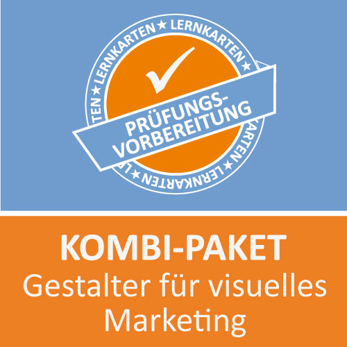 Kombi-Paket Gestalter für visuelles Marketing Lernkarten