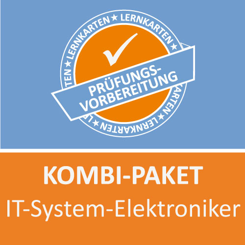 Kombi-Paket IT System Elektroniker Lernkarten