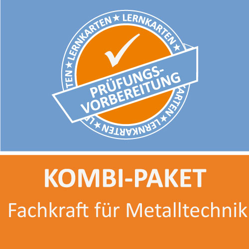 Kombi-Paket Fachkraft für Metalltechnik Lernkarten