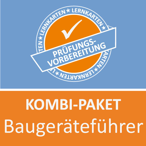 Kombi-Paket Baugeräteführer Lernkarten