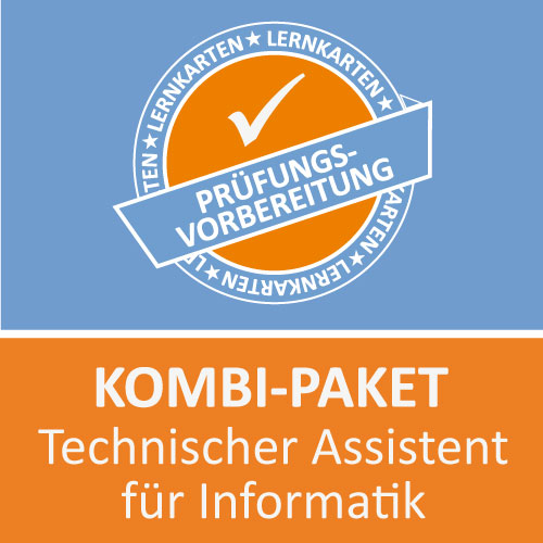 Kombi-Paket Technischer Assistent für Informatik Lernkarten