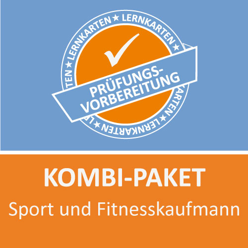 Kombi-Paket Sport- und Fitnesskaufmann Lernkarten