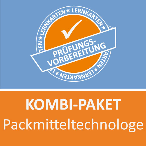 Kombi-Paket Packmitteltechnologe Lernkarten