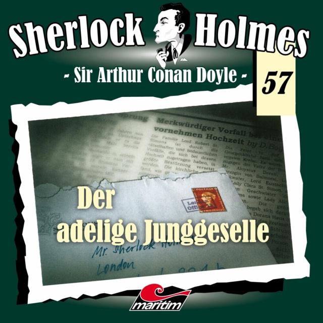 Sherlock Holmes - Der adelige Junggeselle, 1 Audio-CD
