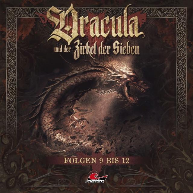 Dracula und der Zirkel der Sieben. Folge.9-12, 4 Audio-CD