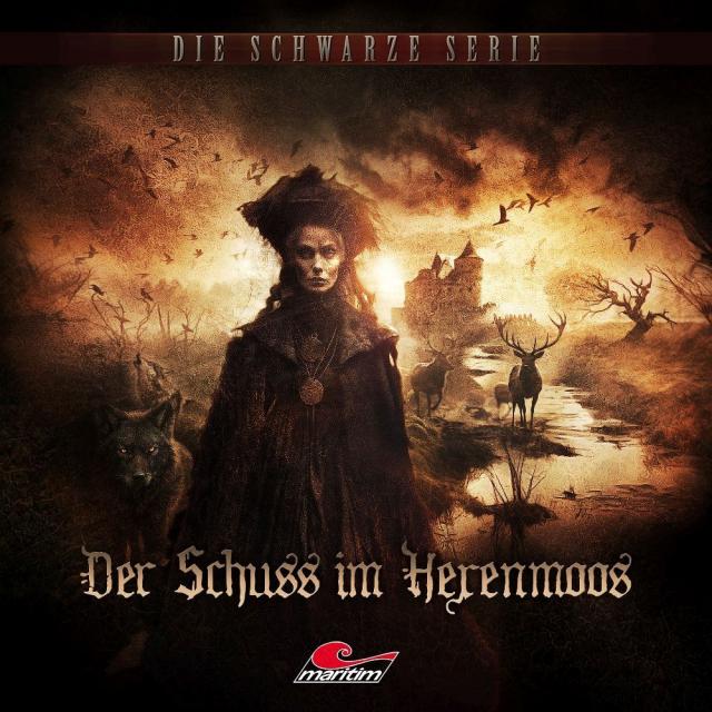 Die Schwarze Serie - Der Schuss im Hexenmoos, 1 Audio-CD