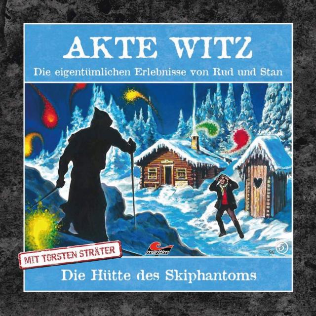 Akte Witz: Die Hütte des Skiphantoms, 1 Audio-CD
