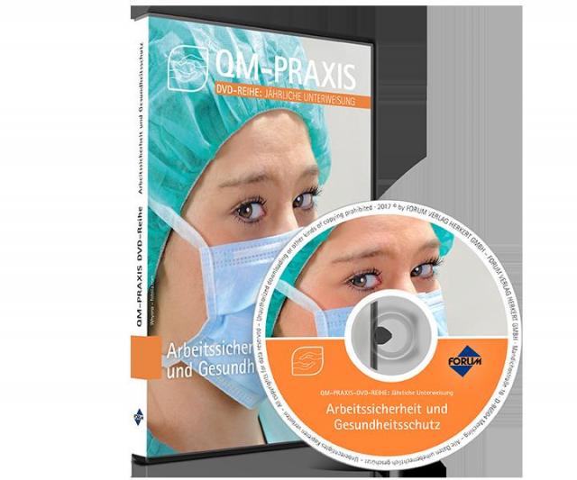 Unterweisungs-DVD Arbeitssicherheit und Gesundheitsschutz