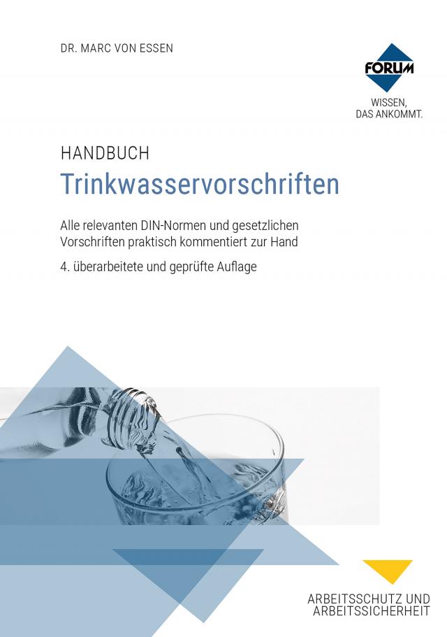 Handbuch Trinkwasservorschriften