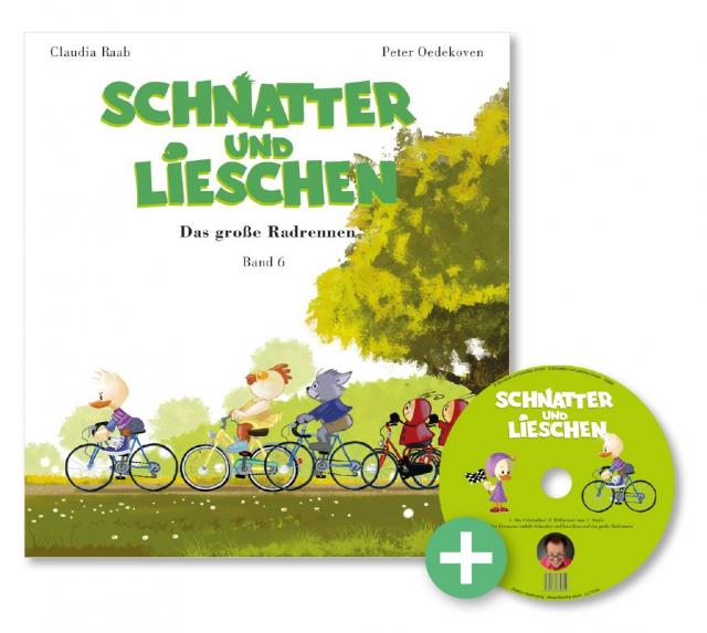 Schnatter and Lieschen - Das große Radrennen (Inkl. CD)