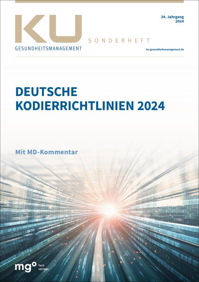 Deutsche Kodierrichtlinien 2024 mit MD-Kommentar