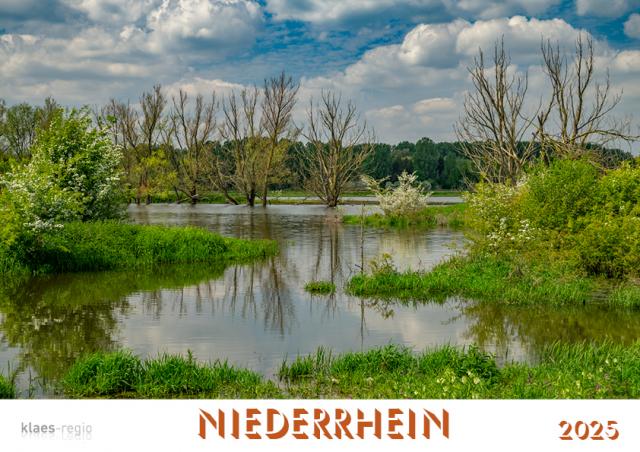 Niederrhein 2025 Bildkalender A4 Spiralbindung