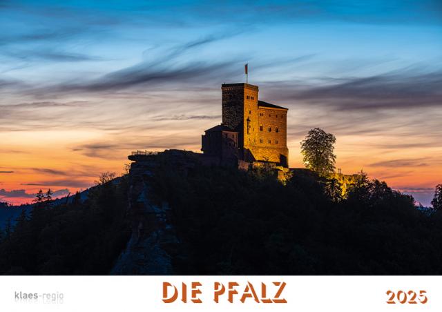 Die Pfalz 2025 Bildkalender A4 quer, spiralgebunden