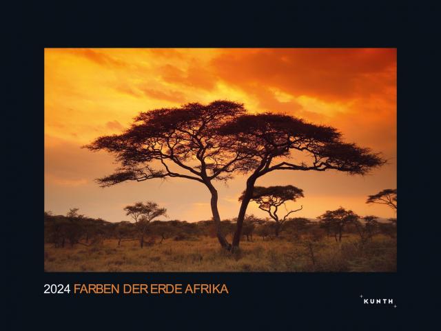 Farben der Erde Afrika - KUNTH Wandkalender 2024