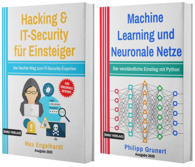 Hacking & IT-Security für Einsteiger + Machine Learning und Neuronale Netze (Taschenbuch)