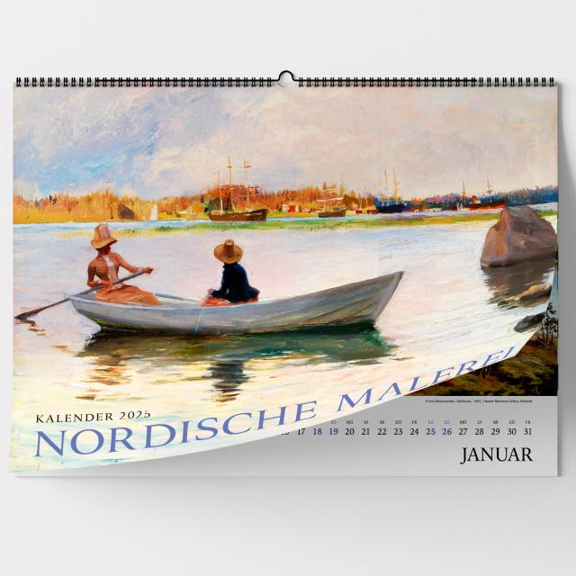 Nordische Malerei. Wandkalender 2025