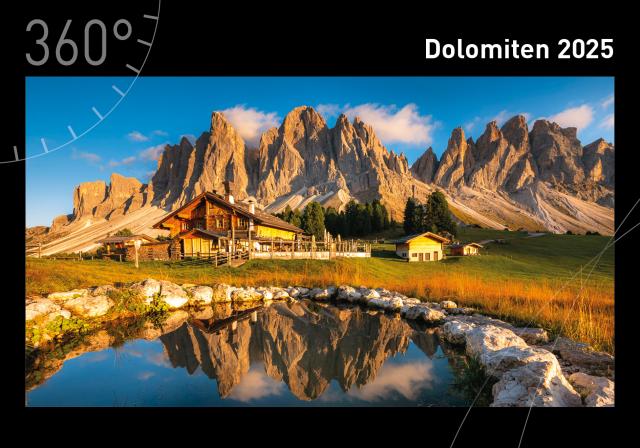 360° Dolomiten Premiumkalender 2025