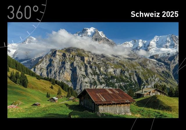 360° Schweiz Premiumkalender 2025