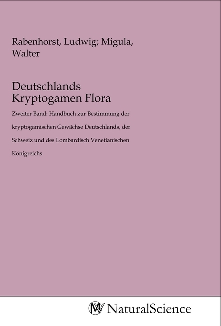 Deutschlands Kryptogamen Flora