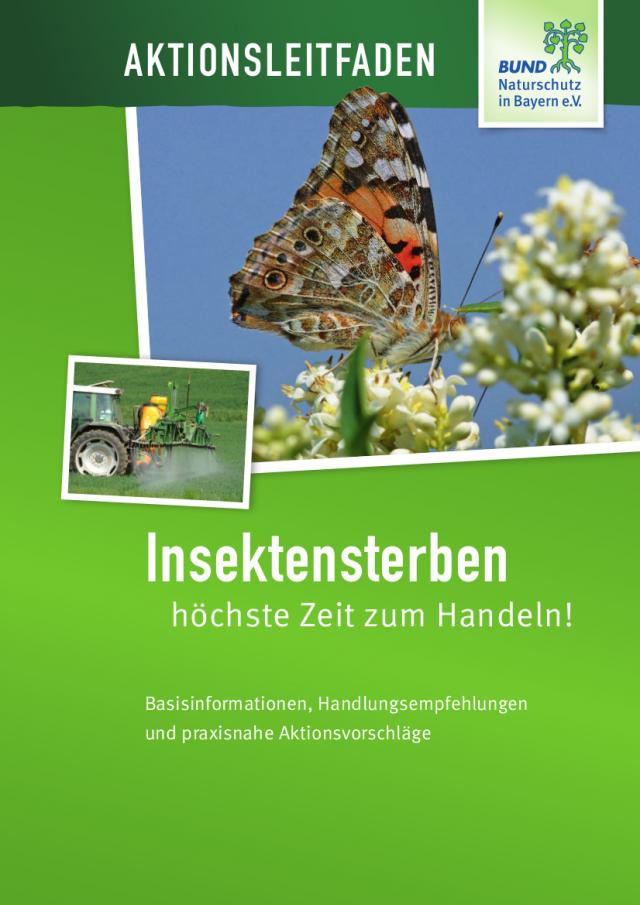 Aktionsleitfaden - Insektensterben: höchste Zeit zum Handeln!