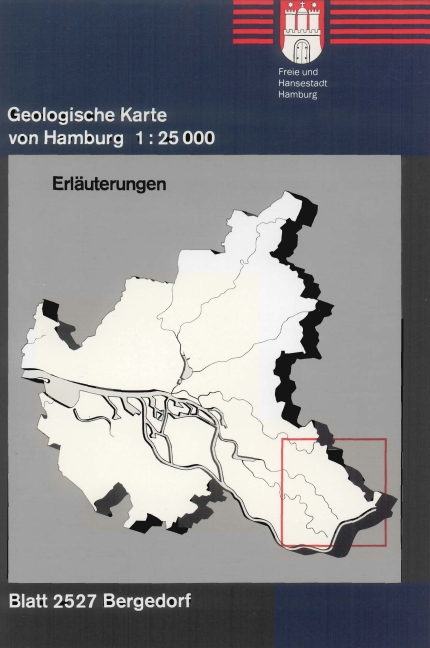Geologische Karte von Hamburg - Blatt 2527 Bergedorf