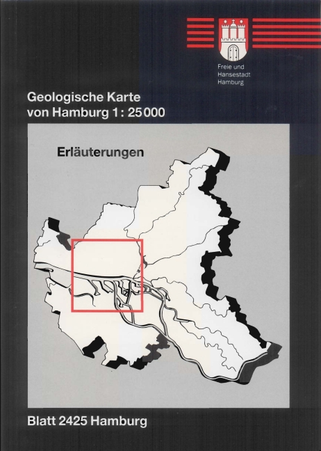 Geologische Karte von Hamburg - Blatt 2425 Hamburg